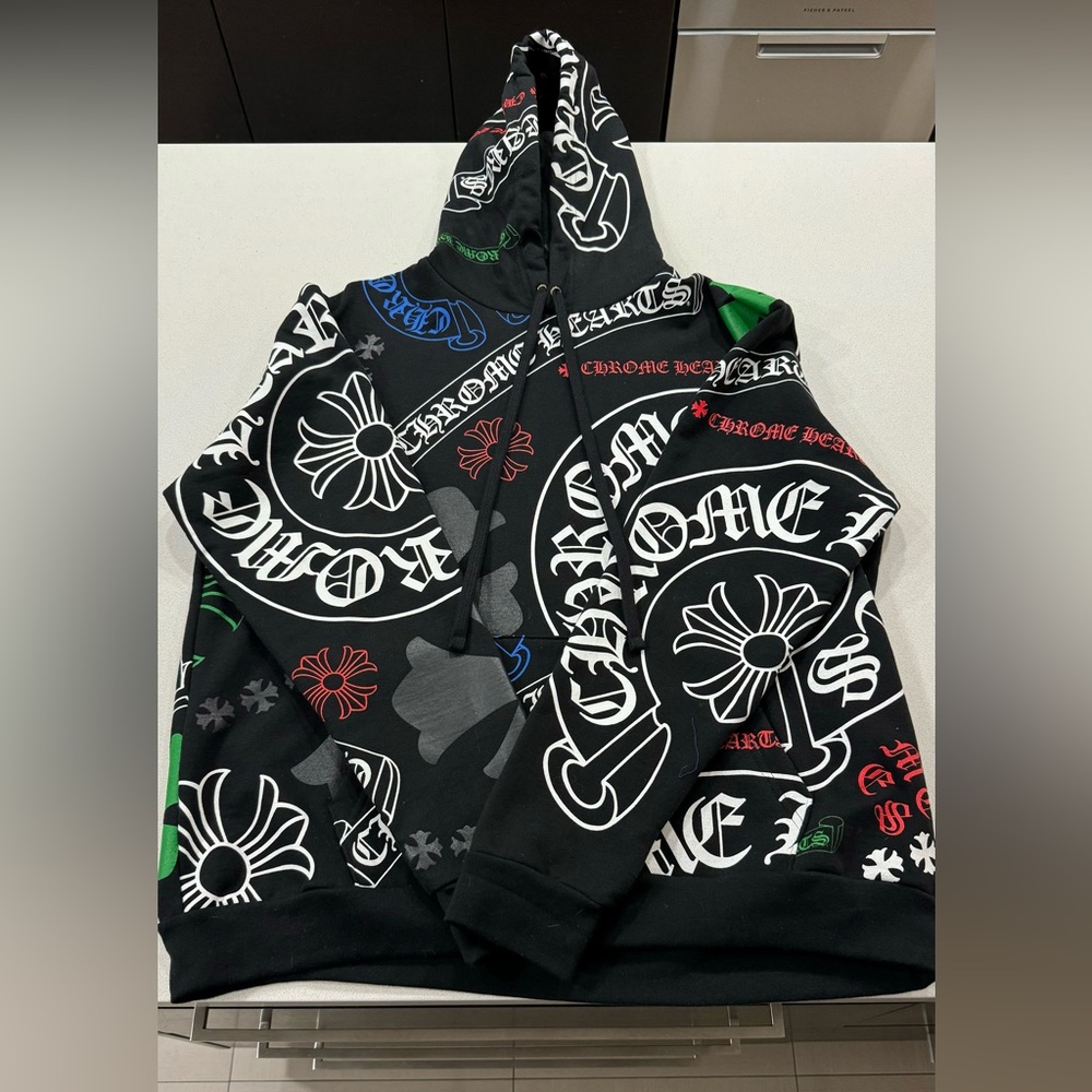Chrome Hearts Stencil Hoodie